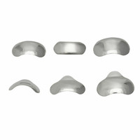 100 sztuk/zestaw Dental przekrój profilowane matryce Matrix Ring Delta kliny wypełnienie W 4
